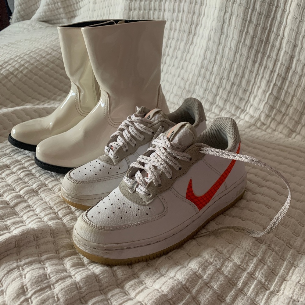 GIRLS Shoes SZ 12 H&M Girls Boots SZ 12.5 Nike SZ 12